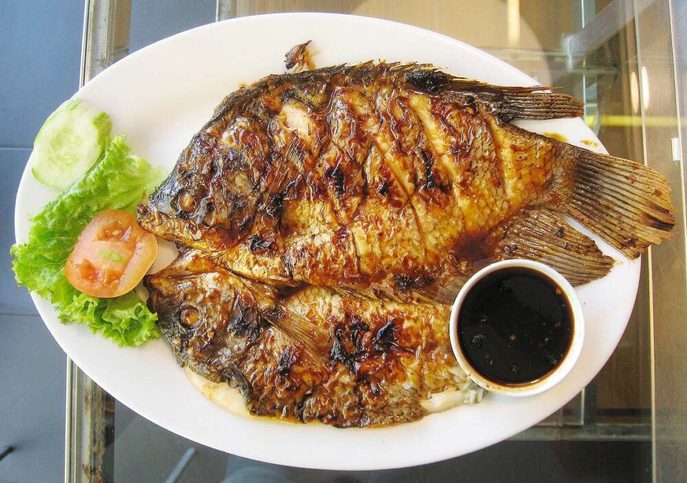 Ikan Bakar grill fish tradition dish of Indonesia - Find ...